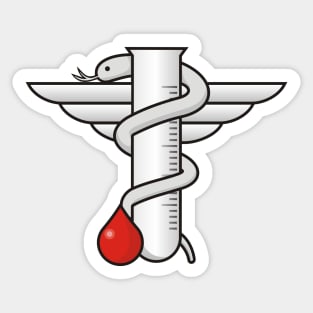 Microbiologists Icon Sticker